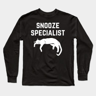 Snooze Specialist Long Sleeve T-Shirt